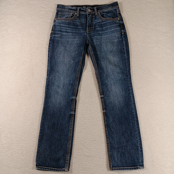 BKE Other - BKE Jeans Mens 32x32 Blue Denim Jake Straight Whiskers Cowboy Rodeo Western